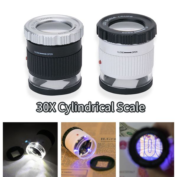 magnifying glasses 30x cylindrical scale magnifying glass adjustable optical glass magnifier focal jewelry loupe led uv light magnifier lupe
magnifying glasses 30x cylindrical scale magnifying glass adjustable optical glass magnifier focal jewelry loupe led uv light magnifier lupe