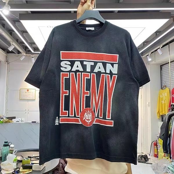 men's t-shirts spring/summer brand fashion high street vintage letter printing and painting by old short sleeve t-shirt loose fit 23041, White;black
men's t-shirts spring/summer brand fashion high street vintage letter printing and painting by old short sleeve t-shirt loose fit 23041, White;black