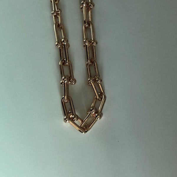 original tiffay s925 sterling silver horseshoe buckle inlaid with diamond thick chain necklace female ins gold versatile u-shaped clavicle o, Black
original tiffay s925 sterling silver horseshoe buckle inlaid with diamond thick chain necklace female ins gold versatile u-shaped clavicle o, Black