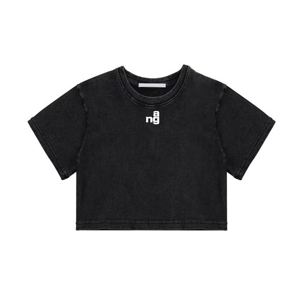 23 designers women's t-shirts tees apparel casual ultra short vintage summer letter print short style crop short sleeve t-shirt black, White
23 designers women's t-shirts tees apparel casual ultra short vintage summer letter print short style crop short sleeve t-shirt black, White