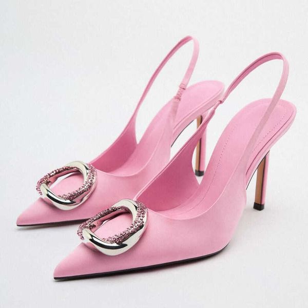 sandals woman high heels women summer strappy stiletto slingback pumps office lady pointed toe shoes female party 230406, Black
sandals woman high heels women summer strappy stiletto slingback pumps office lady pointed toe shoes female party 230406, Black