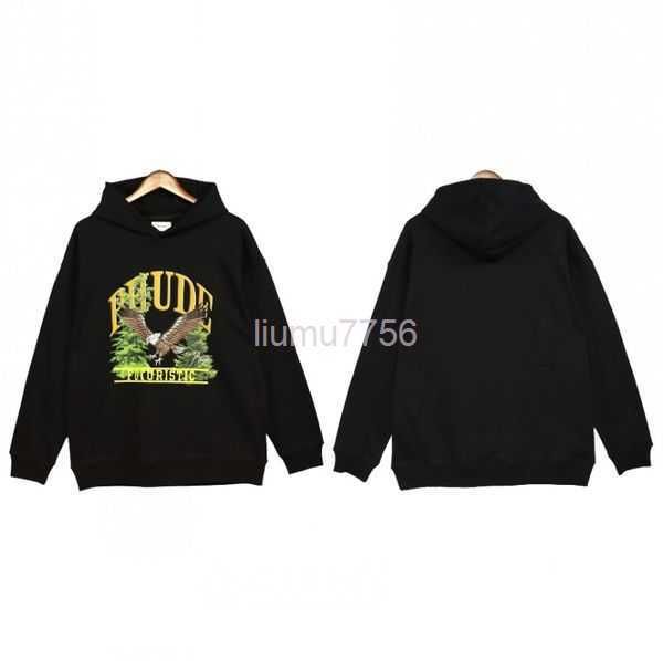 new mens hoodies rhude hooded men women designer hoodies fashion popular letters printing pullover autumn sweatshirts n60k, Black
new mens hoodies rhude hooded men women designer hoodies fashion popular letters printing pullover autumn sweatshirts n60k, Black