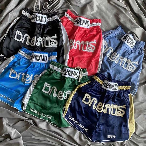 human made nigo boxing shorts fido embroidery silk denim sport men's and women's fashion, Black;white
human made nigo boxing shorts fido embroidery silk denim sport men's and women's fashion, Black;white