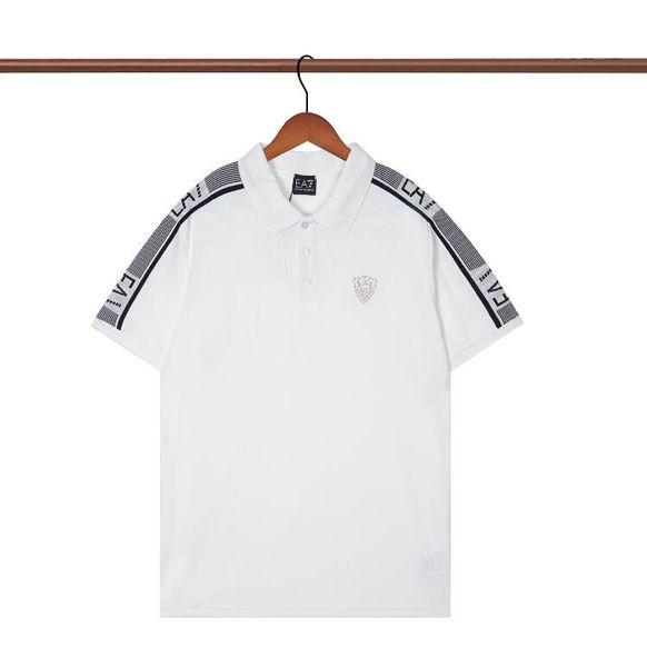 designer clothes ea men's polos summer slim short sleeve men polo shirt tee mens clothes, White;black
designer clothes ea men's polos summer slim short sleeve men polo shirt tee mens clothes, White;black
