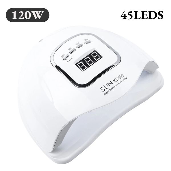 nail dryers 120w led uv nail drying lamp for curing gel polish 45leds professional nail dryer with timer auto sensor manicure pedicure tools
nail dryers 120w led uv nail drying lamp for curing gel polish 45leds professional nail dryer with timer auto sensor manicure pedicure tools