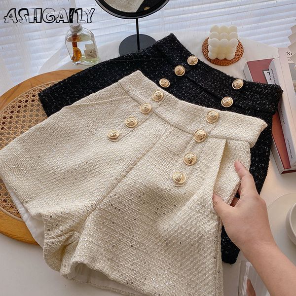 women's shorts ashgaily high waist shorts women's street clothing shorts with fully matched buttons wide leg bottom female 230410, White;black
women's shorts ashgaily high waist shorts women's street clothing shorts with fully matched buttons wide leg bottom female 230410, White;black