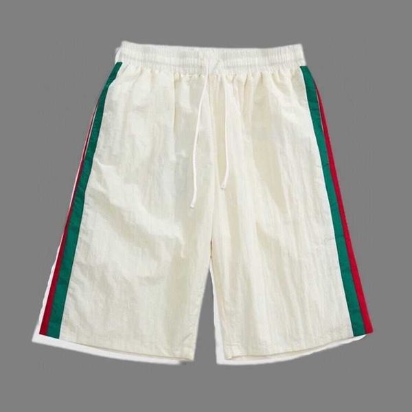 womens designer t shirt shirt ceiling grade casual guard pants double red green striped nylon shorts, White;black
womens designer t shirt shirt ceiling grade casual guard pants double red green striped nylon shorts, White;black