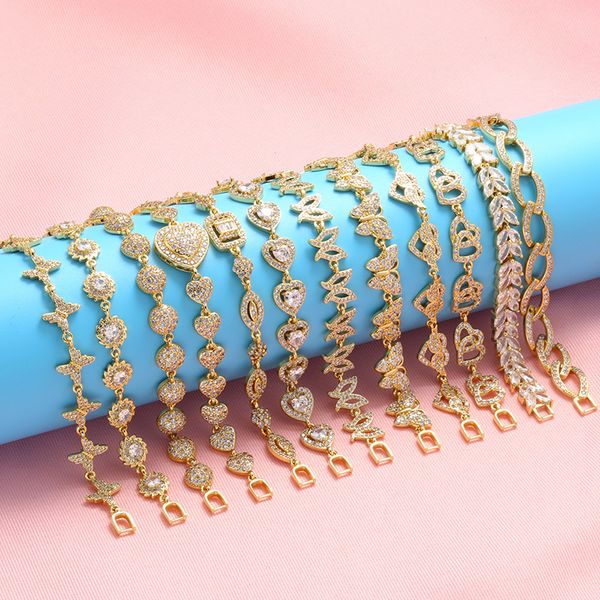 charm bracelets zhukou variety gold color butterfly women heart for women fashion jewelry wholesale vl167 230410, Golden;silver
charm bracelets zhukou variety gold color butterfly women heart for women fashion jewelry wholesale vl167 230410, Golden;silver
