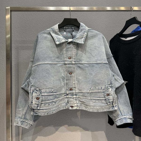 20% off designer womens t shirt high version product trend washed old reversed denim cardigan jacket men, Black;brown
20% off designer womens t shirt high version product trend washed old reversed denim cardigan jacket men, Black;brown