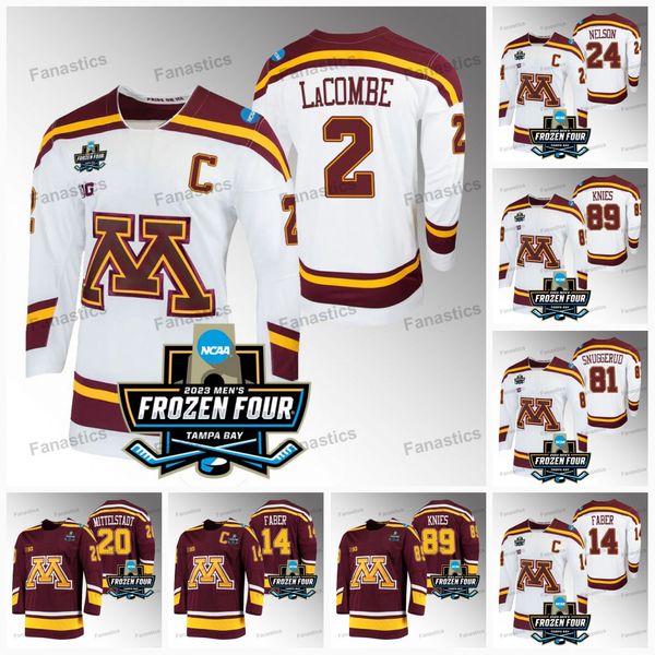 2023 minnesota golden gophers maroon frozen four jerseys jackson lacombe brock faber jaxon nelson snuggerud matthew knies sammy walker matt, Black
2023 minnesota golden gophers maroon frozen four jerseys jackson lacombe brock faber jaxon nelson snuggerud matthew knies sammy walker matt, Black