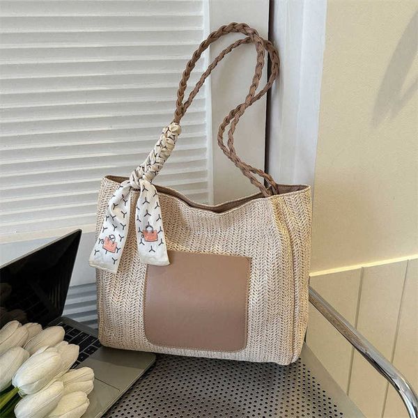 s stuff sacks ins tote women's 2023 summer new straw woven shoulder high capacity beach bag
s stuff sacks ins tote women's 2023 summer new straw woven shoulder high capacity beach bag