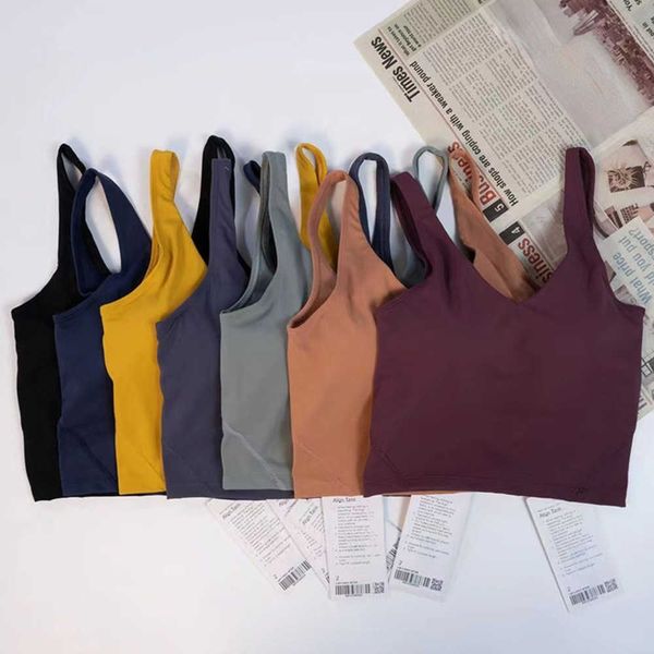 lu-11 classic popular fitness bra butter soft women lulus sport tank gym crop yoga vest beauty back shockproof lemen withs removable chest p, Gray
lu-11 classic popular fitness bra butter soft women lulus sport tank gym crop yoga vest beauty back shockproof lemen withs removable chest p, Gray