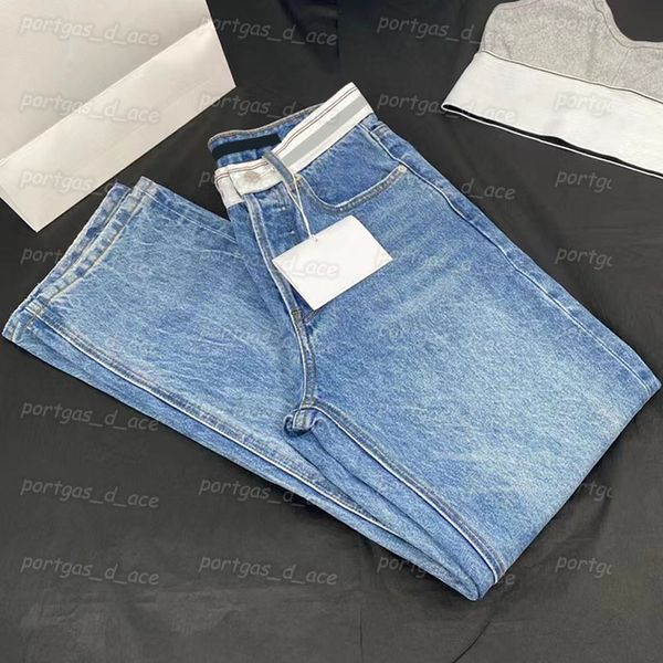luxurys women denim pants high waist webbing letters jeans blue fashion street style jeans, Black
luxurys women denim pants high waist webbing letters jeans blue fashion street style jeans, Black