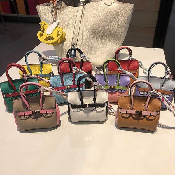 fashionable color matching mini bag pendant keychain car rearview mirror handbag for women
fashionable color matching mini bag pendant keychain car rearview mirror handbag for women