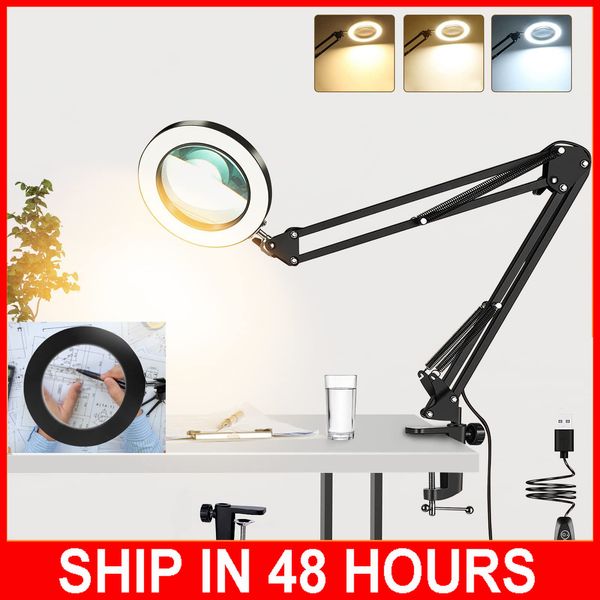 magnifying glasses 10x illuminated magnifier usb 3 colors 64 leds magnifying glass for soldering iron repair/table lamp/skincare beauty tool
magnifying glasses 10x illuminated magnifier usb 3 colors 64 leds magnifying glass for soldering iron repair/table lamp/skincare beauty tool