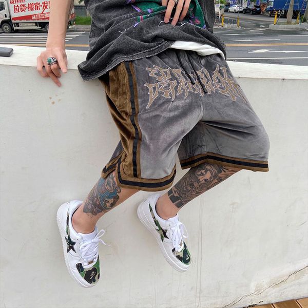men's shorts fashion retro sports for men mixed color summer gym jogging suit basketball skateboard running off grey streetwear 230410, White;black
men's shorts fashion retro sports for men mixed color summer gym jogging suit basketball skateboard running off grey streetwear 230410, White;black