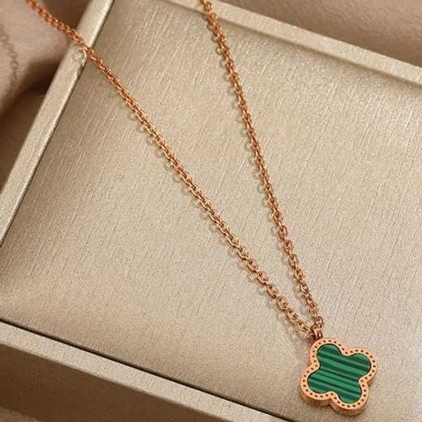 van clover necklace four leaf chain jewelry fading and anti grass female titanium steel lock bone chain 18k gold sweet style, Silver
van clover necklace four leaf chain jewelry fading and anti grass female titanium steel lock bone chain 18k gold sweet style, Silver
