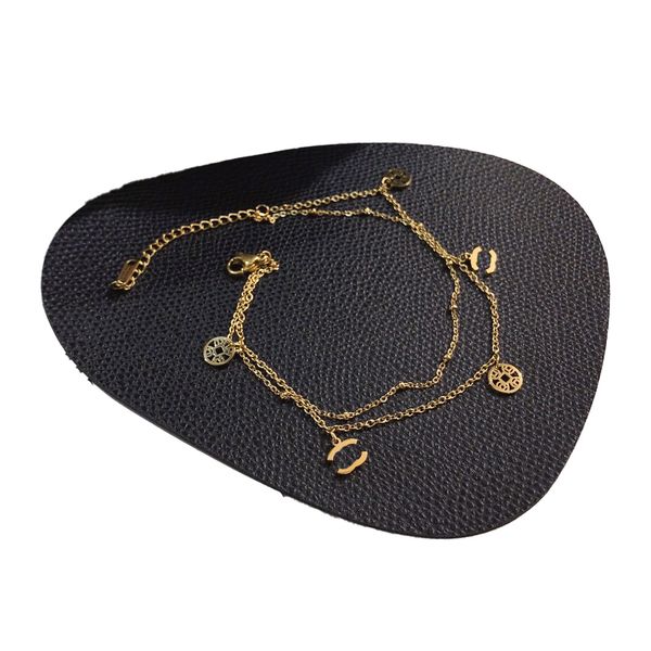 women desinger anklets 18k gold plated coin double layer summer stainless steel pendant chain leg jewelry fashion accessories gift 20-25cm a, Red;blue
women desinger anklets 18k gold plated coin double layer summer stainless steel pendant chain leg jewelry fashion accessories gift 20-25cm a, Red;blue