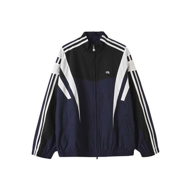 2023 new designer womens t shirt high-end shirt high edition early autumn line trend embroidery panel contrast zip up jacket menswear, Gray
2023 new designer womens t shirt high-end shirt high edition early autumn line trend embroidery panel contrast zip up jacket menswear, Gray