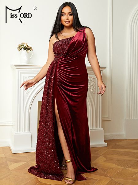 plus size dresses missord size prom maxi one shoulder sleeveless sequins party slit tight draped wedding evening 230410, Black
plus size dresses missord size prom maxi one shoulder sleeveless sequins party slit tight draped wedding evening 230410, Black