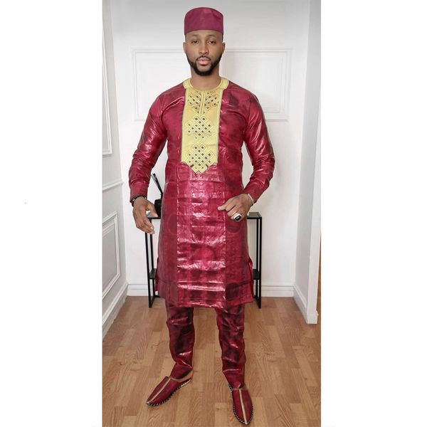 ethnic clothing h d african clothes for men tradition 2 pcs set wedding party bazin riche embroidered african wedding party wear 230408, Red
ethnic clothing h d african clothes for men tradition 2 pcs set wedding party bazin riche embroidered african wedding party wear 230408, Red