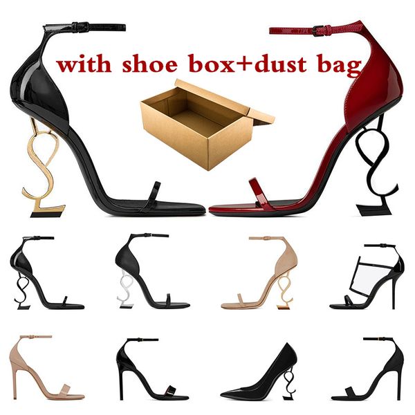 2023 high heels women dress shoes designers patent leather luxury gold tone red womens lady fashion sandals party wedding office pumps size, Black
2023 high heels women dress shoes designers patent leather luxury gold tone red womens lady fashion sandals party wedding office pumps size, Black