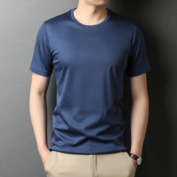 mens tshirts commodity cotton short sleeve tshirt brand summer casual neckline slim fit solid color basic 230410, White;black
mens tshirts commodity cotton short sleeve tshirt brand summer casual neckline slim fit solid color basic 230410, White;black