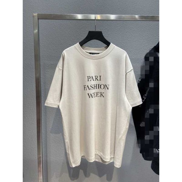 2023 new designer womens t shirt high-end shirt {straight} correct label mosaic week letters relaxed casual round neck sleeve, White;black
2023 new designer womens t shirt high-end shirt {straight} correct label mosaic week letters relaxed casual round neck sleeve, White;black