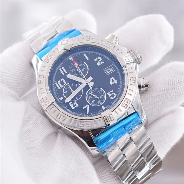 2021 new quartz movement designer watches men watch small dial work montre de luxe chronograph metal strap orologio di lusso 46mm298t, Slivery;brown
2021 new quartz movement designer watches men watch small dial work montre de luxe chronograph metal strap orologio di lusso 46mm298t, Slivery;brown