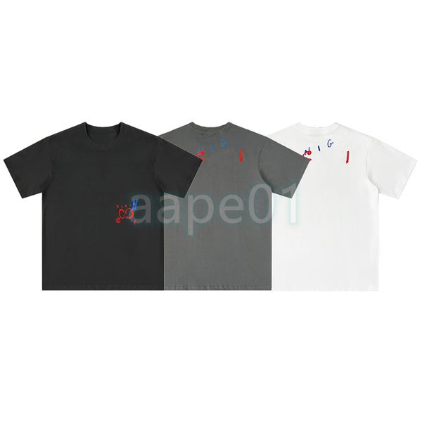 fashion mens t shirt red blue letter embroidery short sleeve summer breathable t-shirt casual couple black white gray, White;black
fashion mens t shirt red blue letter embroidery short sleeve summer breathable t-shirt casual couple black white gray, White;black
