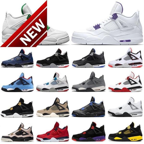 2020 red metallic 4s basketball shoes for men sneakers 4 trainers orange green purple white rasta man sport shoes us 196b
2020 red metallic 4s basketball shoes for men sneakers 4 trainers orange green purple white rasta man sport shoes us 196b