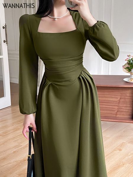 casual dresses wannathis folds puff sleeves corset women's midi dress and elegant body autumn elegant party casual women's long dr, Black;gray
casual dresses wannathis folds puff sleeves corset women's midi dress and elegant body autumn elegant party casual women's long dr, Black;gray