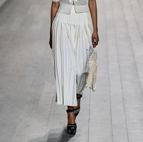a line skirt fashion band 2023 summer new product high waisted design positioning pleated skirt, Black
a line skirt fashion band 2023 summer new product high waisted design positioning pleated skirt, Black