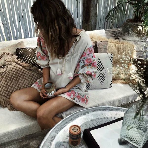 casual dresses happy queens floral print long sleeved beach bohemian linen cotton women's mini dress v-neck summer bohemian dress vesti, Black;gray
casual dresses happy queens floral print long sleeved beach bohemian linen cotton women's mini dress v-neck summer bohemian dress vesti, Black;gray