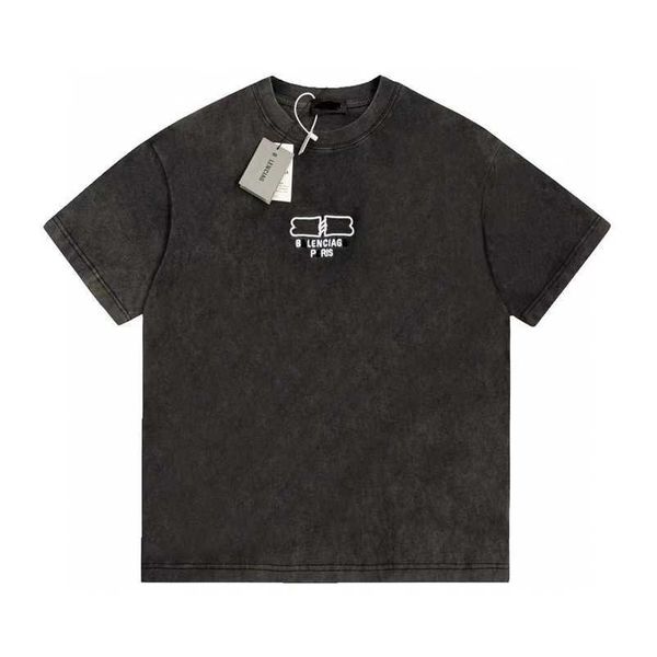 2023 new designer womens t shirt high-end shirt summer embroidery os loose simple sleeve, White;black
2023 new designer womens t shirt high-end shirt summer embroidery os loose simple sleeve, White;black