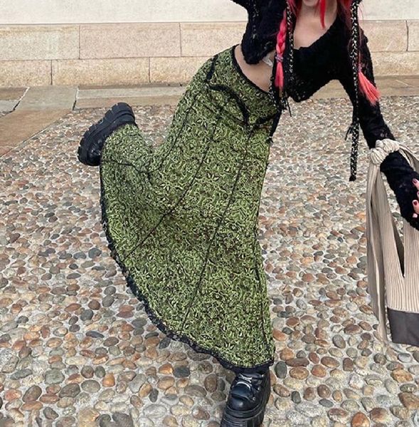 ia- vintage fresh green fashion street shoot personalized mid length dress women elegant antique half length dress, Black;gray
ia- vintage fresh green fashion street shoot personalized mid length dress women elegant antique half length dress, Black;gray