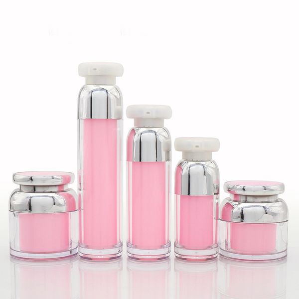 15ml 30ml 50ml 100ml empty bottle acrylic pink gold essence vacuum pump bottle 30g 50g makeup cream jar empty cosmetic container
15ml 30ml 50ml 100ml empty bottle acrylic pink gold essence vacuum pump bottle 30g 50g makeup cream jar empty cosmetic container