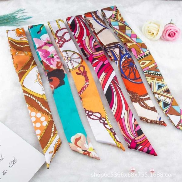 silk scarf small binding long strip thin narrow hair strap gift box with hand, Black;purple
silk scarf small binding long strip thin narrow hair strap gift box with hand, Black;purple