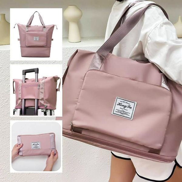 foldable storage travel bag waterproof large capacity gym fitness bag weekender overnight for women
foldable storage travel bag waterproof large capacity gym fitness bag weekender overnight for women