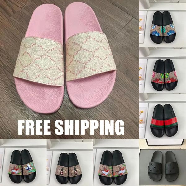 size 36-48 designers slippers for men women floral slides flats platform sandals rubber brocade slides mules flip flops beach shoes loaf kat, Black
size 36-48 designers slippers for men women floral slides flats platform sandals rubber brocade slides mules flip flops beach shoes loaf kat, Black