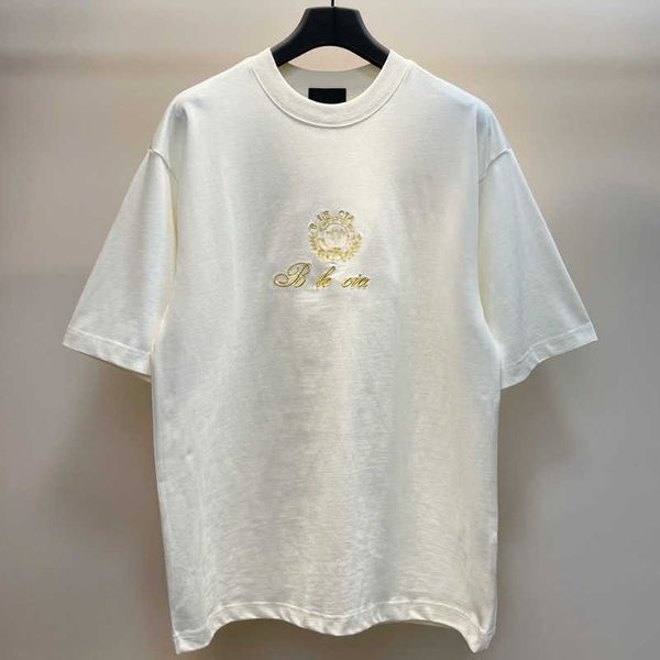 2023 new designer womens t shirt high-end shirt correct version differentiation market embroidery 100% sleeve t-shirt couple loose tee, White;black
2023 new designer womens t shirt high-end shirt correct version differentiation market embroidery 100% sleeve t-shirt couple loose tee, White;black
