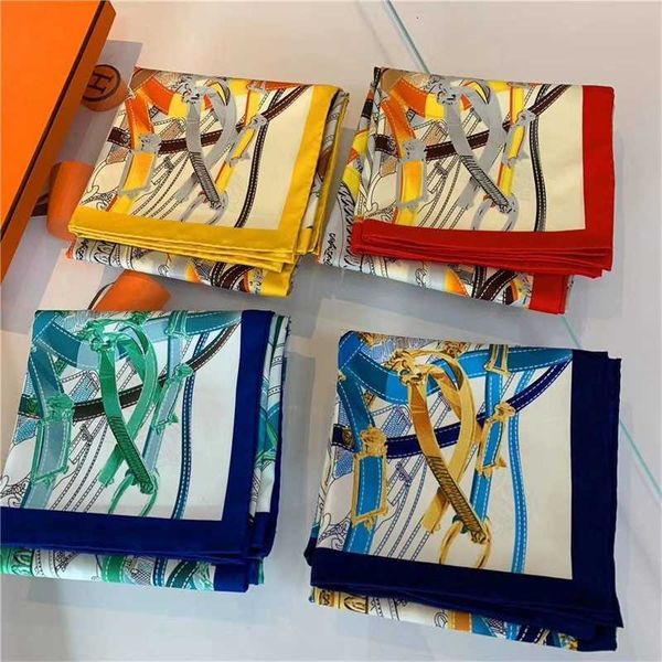silk scarf for women's versatile long summer thin shawl dual purpose fashion foreign real square, Blue;gray
silk scarf for women's versatile long summer thin shawl dual purpose fashion foreign real square, Blue;gray
