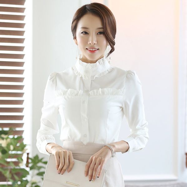 women's blouses shirts spring shirt women's standing collar long sleeve white shirt women's ultra thin wood ear shirt ol prof
women's blouses shirts spring shirt women's standing collar long sleeve white shirt women's ultra thin wood ear shirt ol prof
