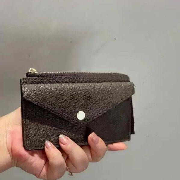 fashion designer bag key pouch pochette cles keychain coin purse womens mens brown old flower ring credit card holder mini wallet bag with b, Brown;gray
fashion designer bag key pouch pochette cles keychain coin purse womens mens brown old flower ring credit card holder mini wallet bag with b, Brown;gray