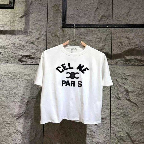 designer women's clothing 20% off shirt 23 spring/summer classic embroidery letter sleeve printed white t-shirt casual versatile girl
designer women's clothing 20% off shirt 23 spring/summer classic embroidery letter sleeve printed white t-shirt casual versatile girl