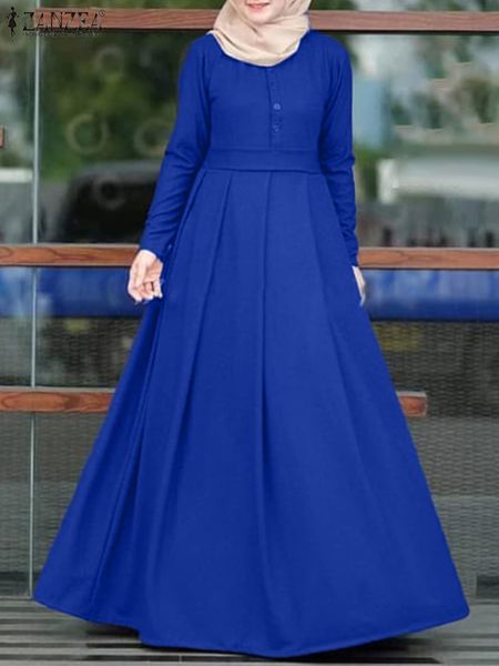 ethnic clothing 2023 zanzea vintage elegant muslim dress autumn women long sleeve o neck solid isamic sundress female casual party maxi robe, Red
ethnic clothing 2023 zanzea vintage elegant muslim dress autumn women long sleeve o neck solid isamic sundress female casual party maxi robe, Red