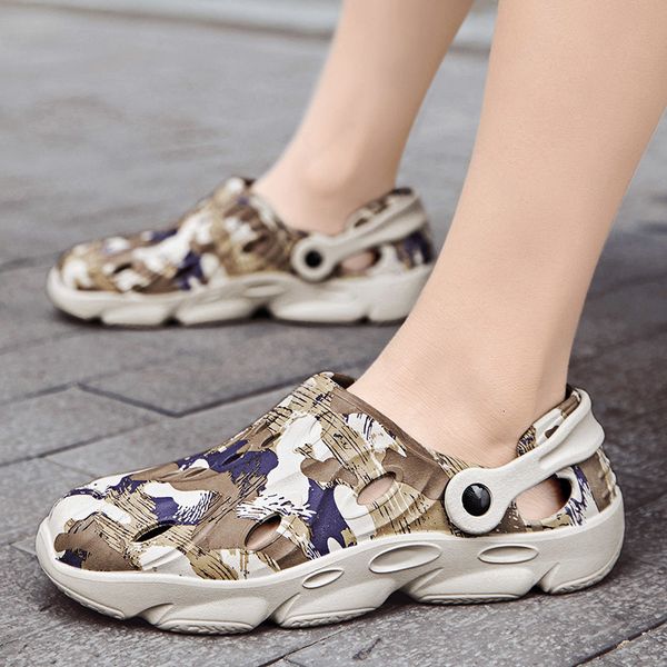 sandals summer garden clogs camouflage men's shoes beach outdoor antiskid sports slippers hiking 47 48 230410, Black
sandals summer garden clogs camouflage men's shoes beach outdoor antiskid sports slippers hiking 47 48 230410, Black