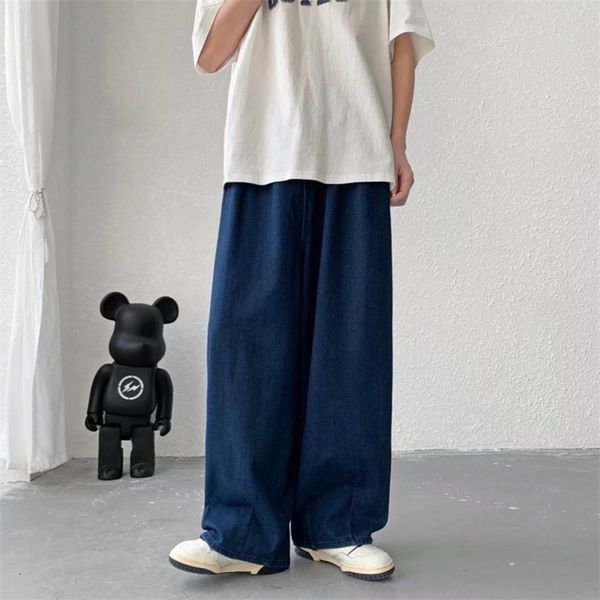 men's jeans oversized jeans for men's fashion blue casual wide leg jeans for men's street clothing loose hip-hop straight jea
men's jeans oversized jeans for men's fashion blue casual wide leg jeans for men's street clothing loose hip-hop straight jea