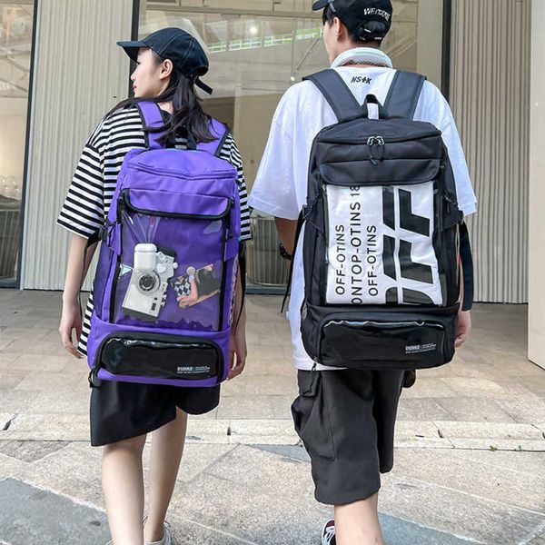 backpackkorean version of chaoku travel backpack, male leisure, large capacity female personality college student bag 230228
backpackkorean version of chaoku travel backpack, male leisure, large capacity female personality college student bag 230228