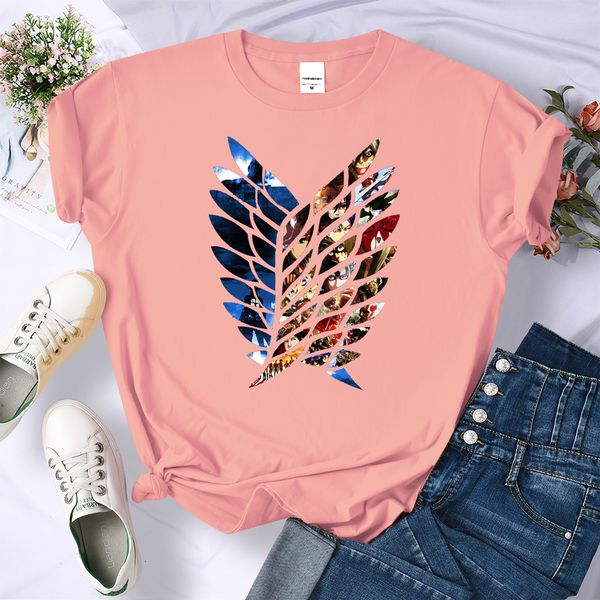 women's t-shirt anime attack on titan wings of liberty print t-shirts women simplicity o-neck t-shirt oversized summer brand t shirt f, White
women's t-shirt anime attack on titan wings of liberty print t-shirts women simplicity o-neck t-shirt oversized summer brand t shirt f, White